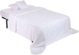 Sprei Home ESPRIT Wit 180 x 260 cm