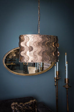 PTMD Hanglamp Zyla Koper metaal 52 X 27 X 44