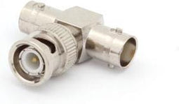 BNC T ADAPTER MANNELIJK NAAR DUBBELE BNC VROUWELIJK (CBNC22)