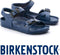 Birkenstock Rio - Sandalen - Smalle pasvorm - Navy - Maat 25