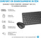 HP 230 - Draadloze muis- en toetsenbordcombo - QWERTY NL - Zwart