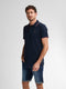 Petrol Industries - Heren Klassieke Polo Wave - Blauw - Maat S
