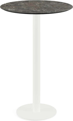 Urban Statafel Wit Frame + Galaxy Marble HPL 70 cm - Essentials 130051570