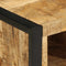 vidaXL - Salontafel - 90x50x36 - cm - massief - ruw - mangohout