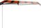 vidaXL - Luifel - uittrekbaar - met - windsensor - LED - 300x250 - cm - oranje - bruin