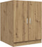 vidaXL - Wasmachinekast - 70,5x71,5x91,5 - cm - artisanaal - eikenkleurig