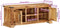 vidaXL - Tv-meubel - 110x35x45 - cm - massief - ruw - mangohout