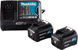 Makita 191L68-0 - Accu en acculader - 12 V 4.0 Ah Li-ion (2 stuks)