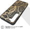 iMoshion Hoesje Geschikt voor Samsung Galaxy S23 Hoesje Siliconen - iMoshion Design hoesje - Goud / Golden Leaves