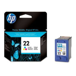 HP 22 - Inktcartridge - Cyaan Geel Magenta - (5ml)