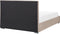 ROUEN - Bed met opbergruimte - Beige - 160 x 200 cm - Fluweel
