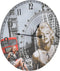 vidaXL - Wandklok - vintage - stijl - 60 - cm