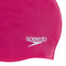 Speedo Plain Moulded Silicone Cap - Badmuts - Ergonomisch 3D design - Roze