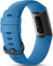 imoshion Siliconen bandje - Geschikt voor Fitbit Charge 4, Charge 3 - Blauw - One Size