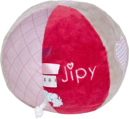 Jipy Knuffelbal + Geluid Roze
