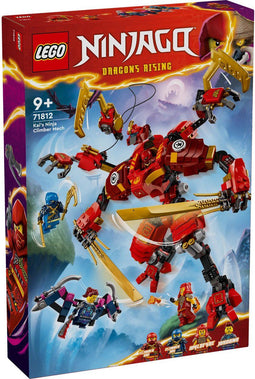 LEGO Ninjago - Kai's ninjaklimmecha (71812) - 4 minifiguren - 623 onderdelen - Rood