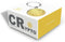 Metalmorphose sleutelhanger Bitcoin / Cryptocoin pearl gold finish