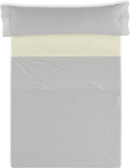 Set beddengoed Alexandra House Living Iber Parelgrijs Bed van 135/140 3 Onderdelen