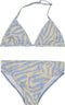 Raizzed R122-MAUI - Meisjes Bikini - Zebraprint - Lichtblauw