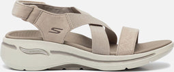 Skechers Go Walk Arch Fit Sandal - Tre - Dames Sandalen - Hakhoogte 3-4 cm - Taupe