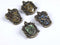 Harry Potter – Crest Pins 4-Pack (set van alle 4)