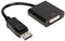 Gembird A-DPM-DVIF-002 - DisplayPort naar DVI adapterkabel - 10 cm - Zwart