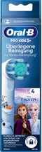 Oral-B Pro Kids - Opzetborstels - Disney Frozen - Zachte reiniging voor kindertanden (4 stuks)