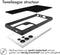 iMoshion Hoesje Geschikt voor Samsung Galaxy S24 Ultra Hoesje Shockproof - iMoshion Rugged Hybrid Carbon Case - zwart