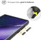 iMoshion Hoesje Geschikt voor Samsung Galaxy S23 Ultra Hoesje - iMoshion Rugged Hybrid Case - Zwart / Transparant