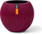 Capi Europe - Vaas bol Groove Colours - 12x10 - Paars - Opening Ø8.5 - Bloempot voor binnen - 5 jaar garantie - BGVP109