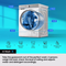 Samsung WD90DG5B15BB - Was-droogcombinatie 9/6 kg - EcoBubble™ en Hygiene Steam - Zwart