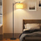 Glowy Booglamp - Vloerlamp LED 9W 3 Lichtstanden - Zwart