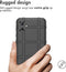 iMoshion Hoesje Geschikt voor Samsung Galaxy A04 Hoesje Siliconen - iMoshion Rugged Shield Backcover - Zwart