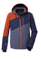 Killtec KSW 32 - Ski Jas Heren - Waterdicht 10000 mm - Blauw/Oranje XL