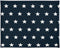 Jollein Boxkleed Little Star - Boxdek - 75x95cm - Navy