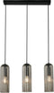 Nordlux Miella - Hanglamp - 3 lichtpunten - Smokey Glas