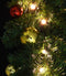 vidaXL - Kerstslinger - 5 m - 75 LED's - groen - goud en rood