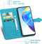 iMoshion Hoesje Geschikt voor Xiaomi Mi 10T Pro / Mi 10T Hoesje Met Pasjeshouder - iMoshion Mandala Bookcase - Turquoise