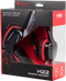Genesis H22 - Gaming Headset - Zachte oorkussens - Rood Zwart