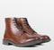 PS Poelman Laren - Veterboots - Leer - Cognac - Maat 45
