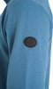 Mario Russo Pique Longsleeve Shirt - Trui Heren - Sweater Heren - Coltrui Heren - L - Blauw