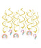 Bruna office - Swirl decorations unicorn