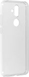 Accezz Nokia 8.1 - Back Cover - Siliconen - Ultra transparant