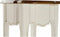 Set van 2 tafels DKD Home Decor Wit Bruin 35 x 35 x 80 cm