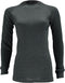 Heatkeeper Thermo - Thermoshirt dames - Ademend - Antraciet - Maat L