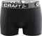 Craft Greatness Boxer 3-Inch - Thermoboxer Heren - Ademend Vochtafdrijvend - Zwart/Wit