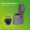 Bo-Camp - Draagbaar toilet deelbaar - 7 Liter - Compact