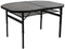 Bo-Camp - Industrial - Tafel - Northgate - Ovaal - Koffermodel - 120x80 cm