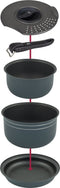 Bo-Camp - Pannenset - Trekking - 5-Delig - Aluminium