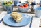 Bo-Camp - Servies - Mix & Match- 16 Stuks - Blauw